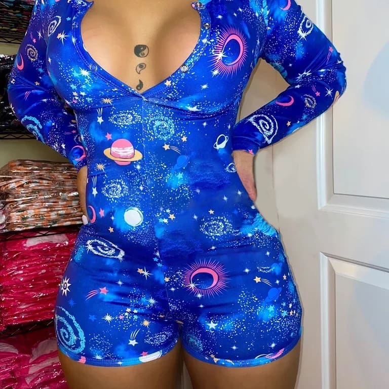Pyjama bleu univers