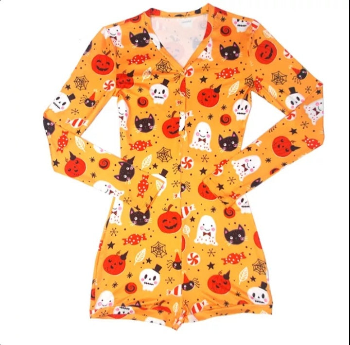 Pyjama Halloween Orange